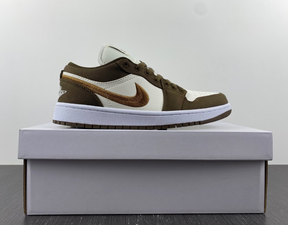 Air Jordan 1 Low Se Light Olive Wmns Dv0426 301 15 - www.kickbulk.cc