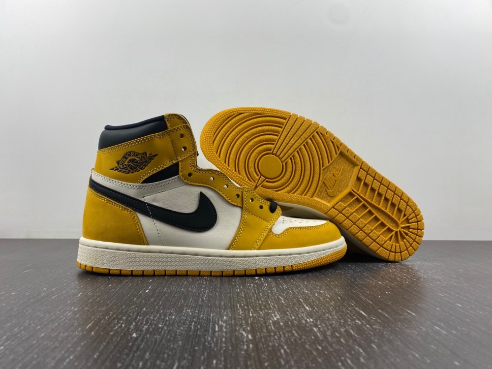 Air Jordan 1 Retro High Og Yellow Ochre Black Dz5485 701 3 - www.kickbulk.cc