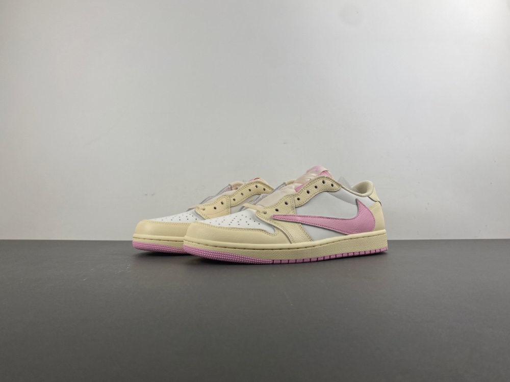 Travis Scott Jordan 1 Retro Low Og Muslin Pink Iq7604 100 5 - www.kickbulk.cc
