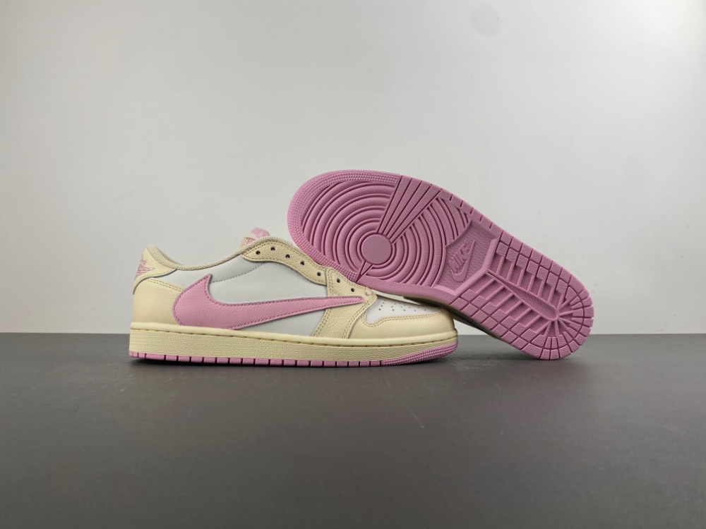 Travis Scott Jordan 1 Retro Low Og Muslin Pink Iq7604 100 6 - www.kickbulk.cc