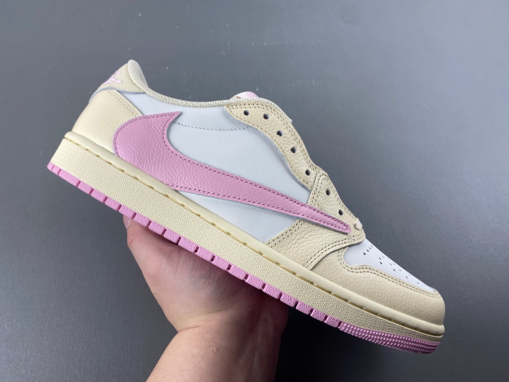 Travis Scott Jordan 1 Retro Low Og Muslin Pink Iq7604 100 7 - www.kickbulk.cc