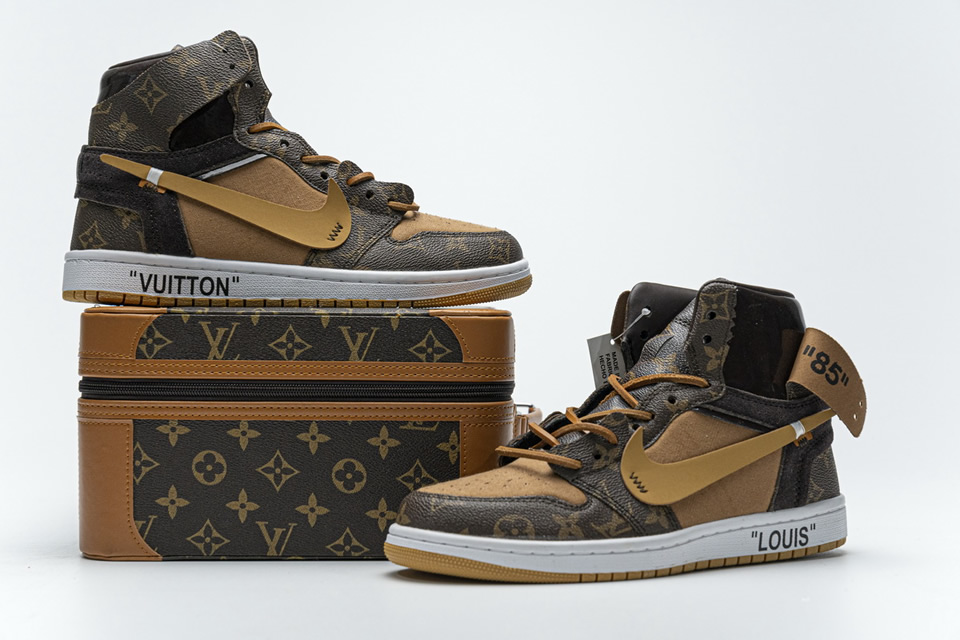 Louis Vuitton Nike Air Jordan 1 Lv 3 - www.kickbulk.cc