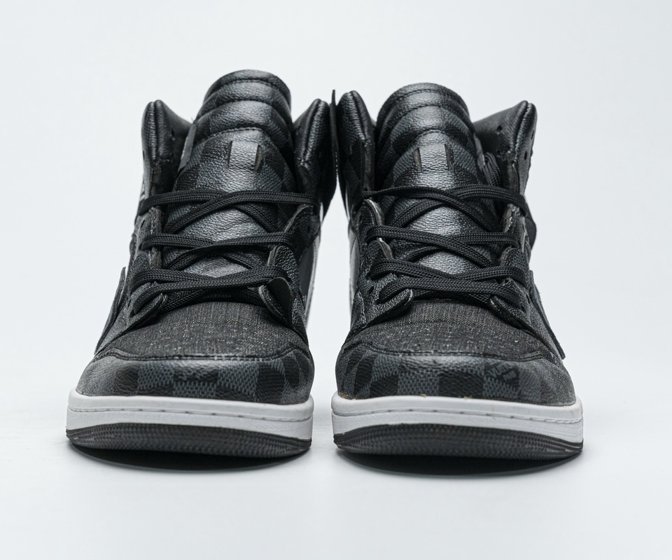 Louis Vuitton Air Jordan 1 High Grey Lv 5 - www.kickbulk.cc