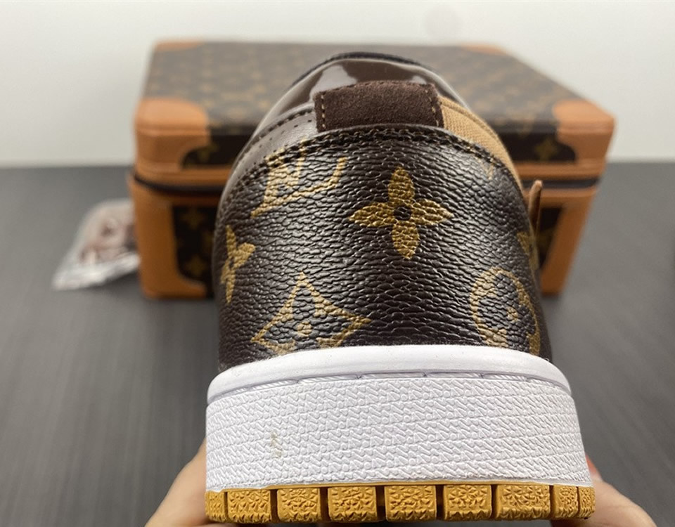 Louis Vuitton Air Jordan 1 Low Lv 13 - www.kickbulk.cc