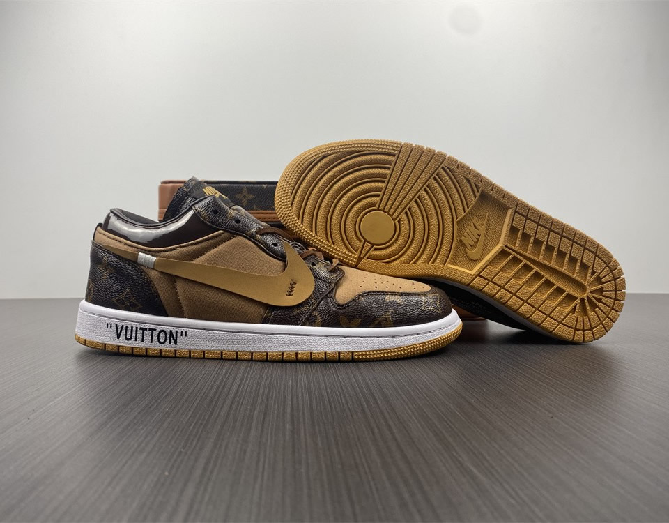 Louis Vuitton Air Jordan 1 Low Lv 2 - www.kickbulk.cc