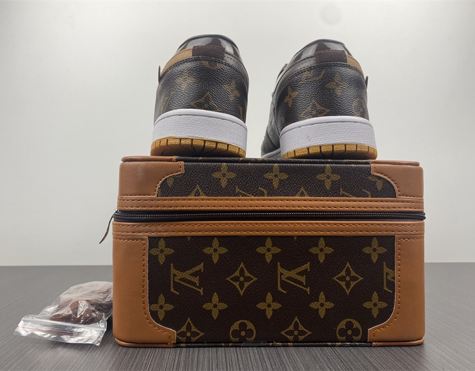 Louis Vuitton Air Jordan 1 Low Lv 8 - www.kickbulk.cc