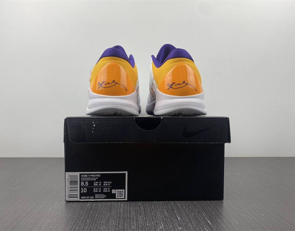 Nike Kobe 5 Lakers 386430 102 10 - www.kickbulk.cc