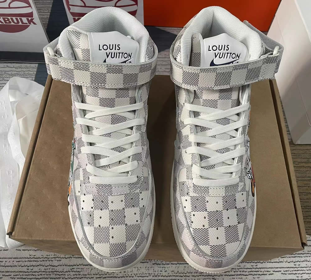 Louis Vuitton Air Force 1 High Craffiti 09240a 2 - www.kickbulk.cc