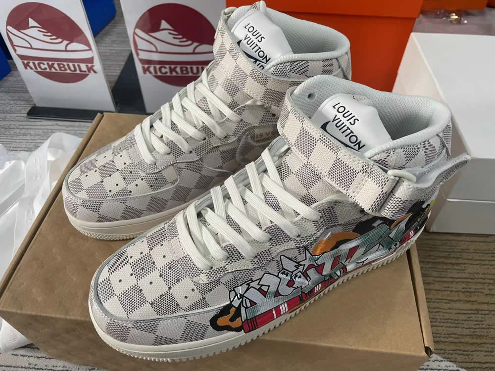 Louis Vuitton Air Force 1 High Craffiti 09240a 3 - www.kickbulk.cc