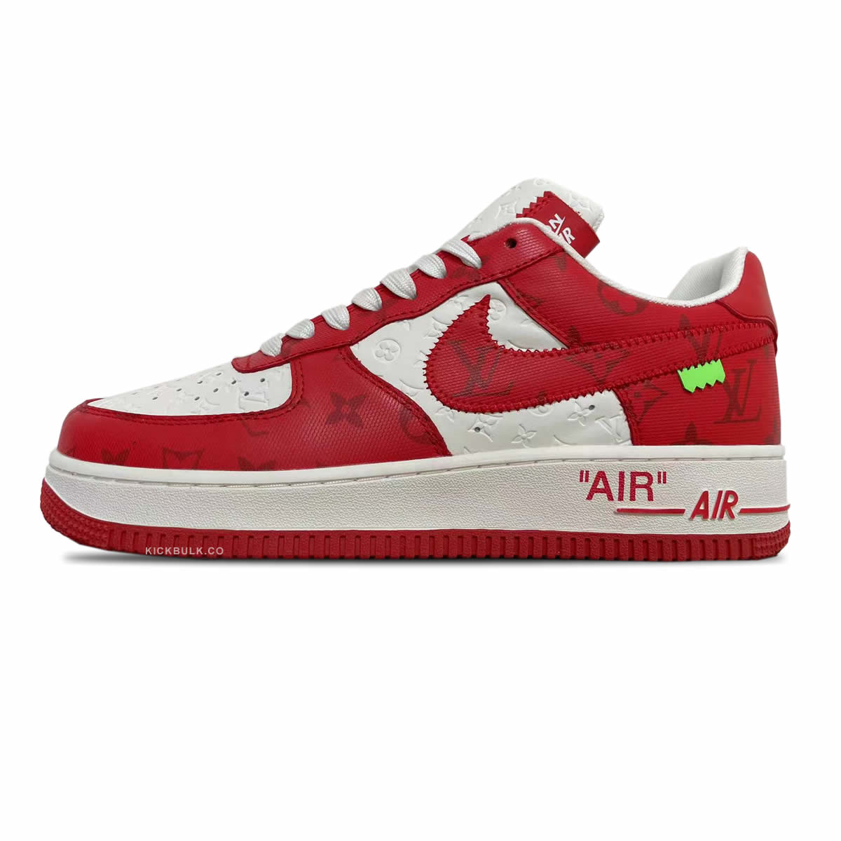 Louis Vuitton Air Force 1 Trainer Sneaker Red White 1a9va7 1 - www.kickbulk.cc