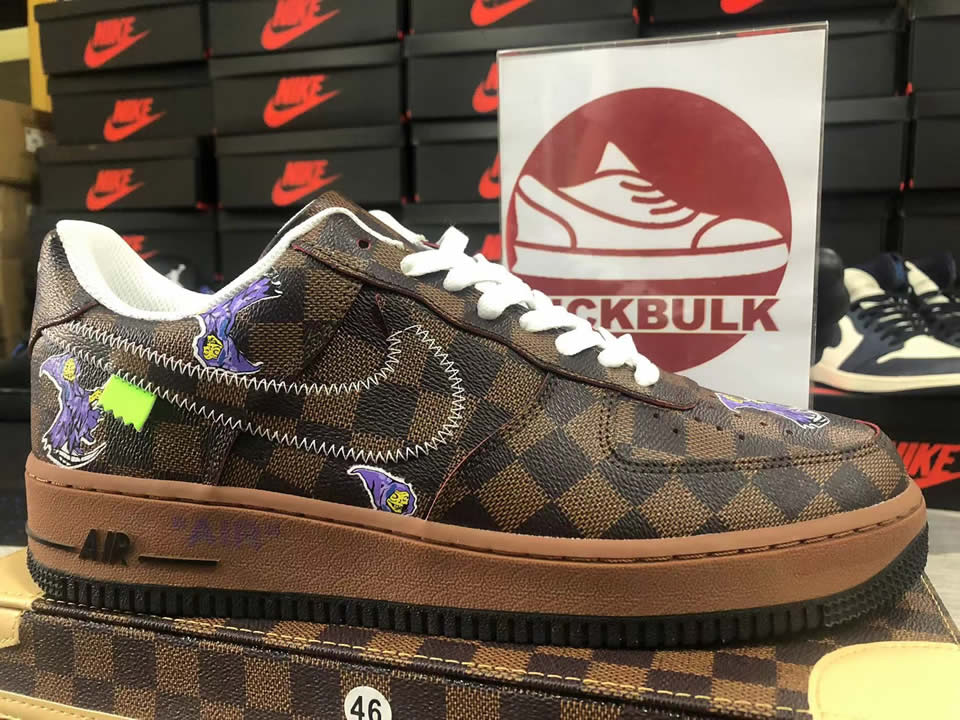 Louis Vuitton Air Force 1 Trainer Sneaker 6a8pyl 001 5 - www.kickbulk.cc