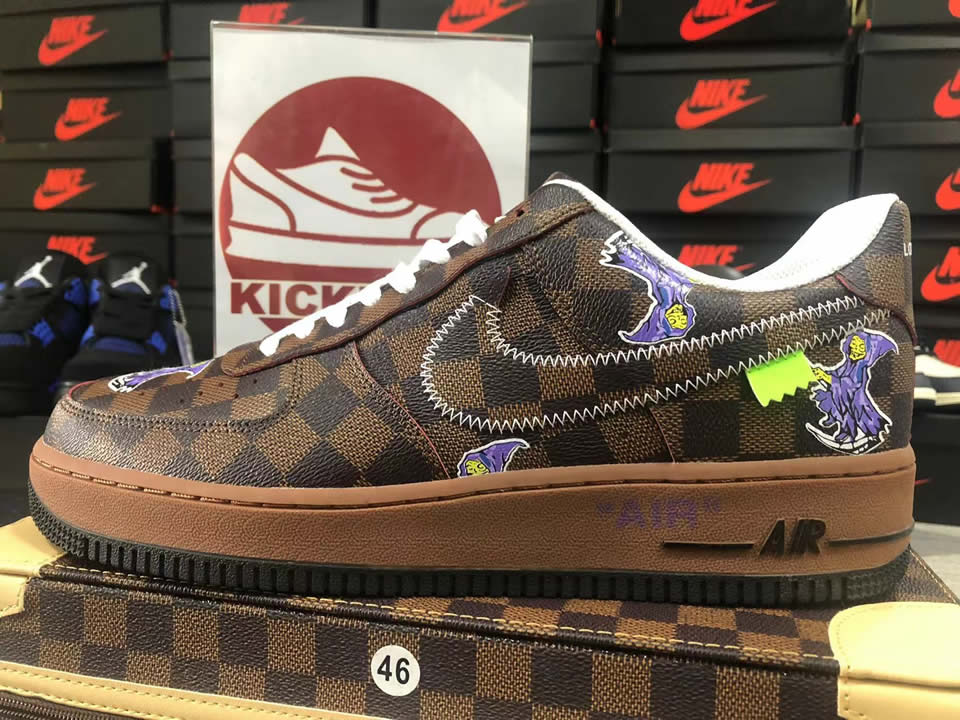 Louis Vuitton Air Force 1 Trainer Sneaker 6a8pyl 001 7 - www.kickbulk.cc