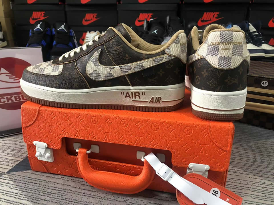 Louis Vuitton Air Force 1 Trainer Sneaker 8a8pyl 101 2 - www.kickbulk.cc