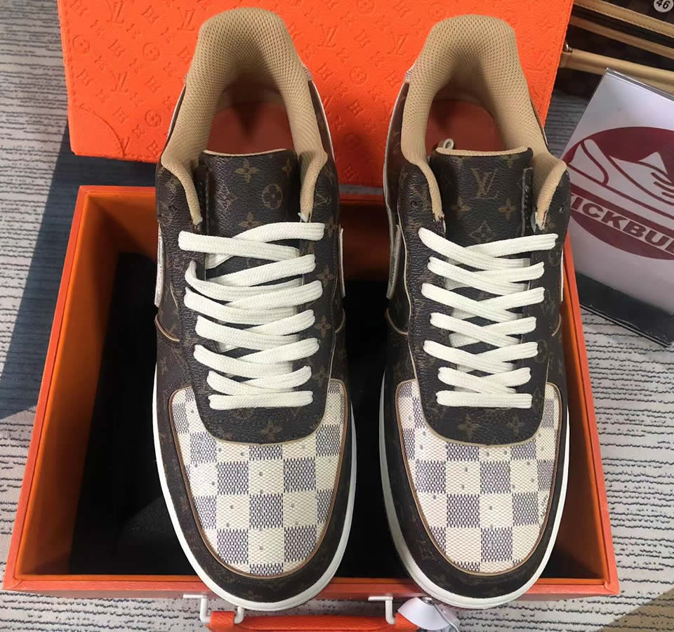 Louis Vuitton Air Force 1 Trainer Sneaker 8a8pyl 101 3 - www.kickbulk.cc