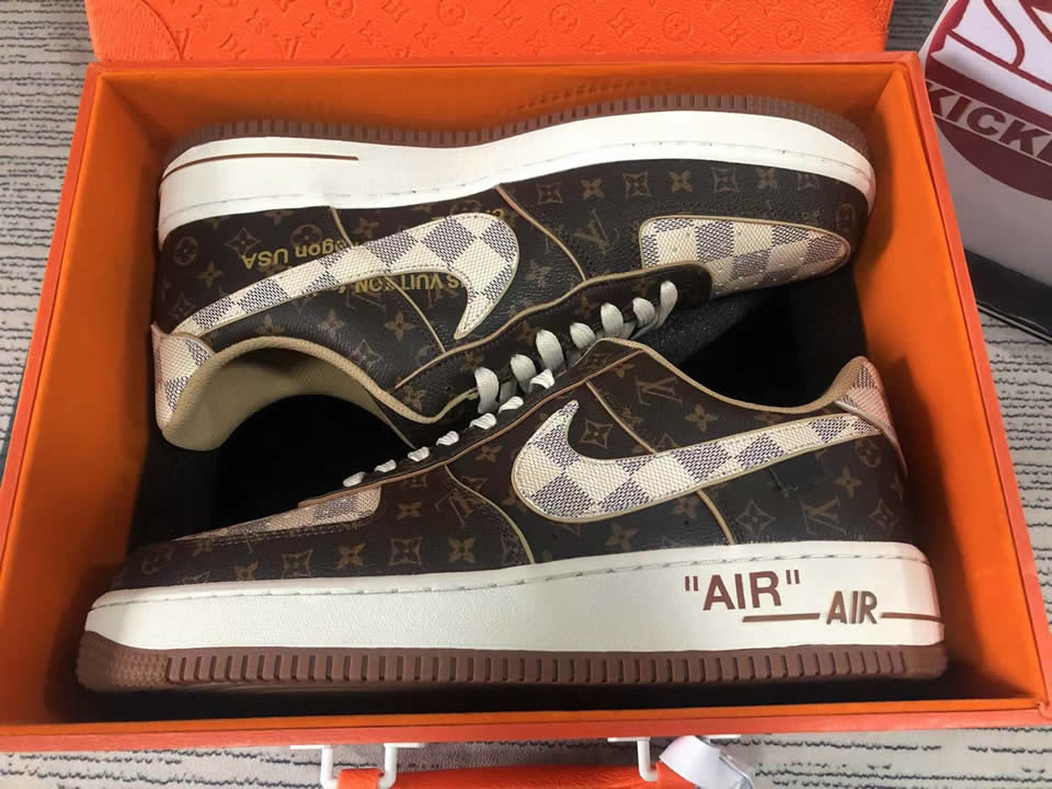 Louis Vuitton Air Force 1 Trainer Sneaker 8a8pyl 101 4 - www.kickbulk.cc