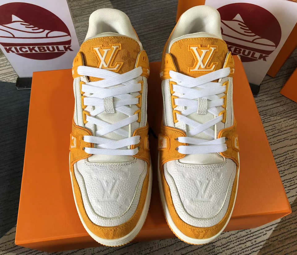 Louis Vuitton Lv Trainer Yellow White Ae5u3bmi61n350 2 - www.kickbulk.cc