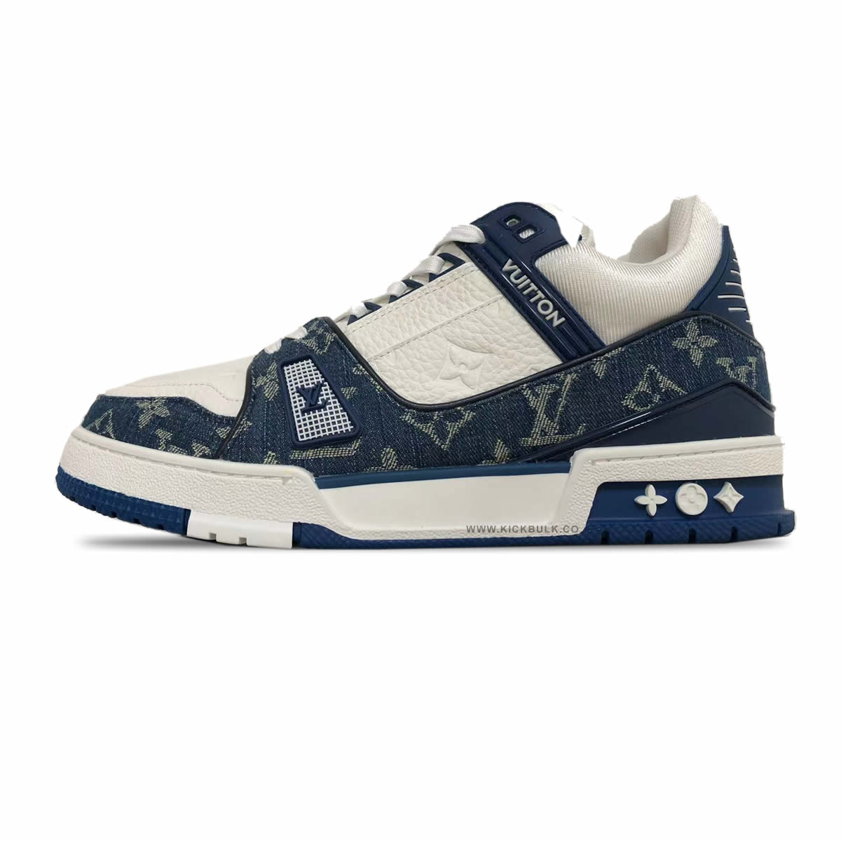 Louis Vuitton Lv Trainer Sneaker White Blue Bm0159 1 - www.kickbulk.cc