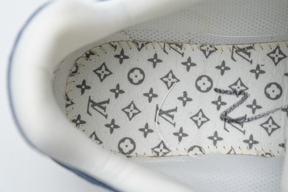 Louis Vuitton Blue Denim Trainer Sneaker 19 - www.kickbulk.cc