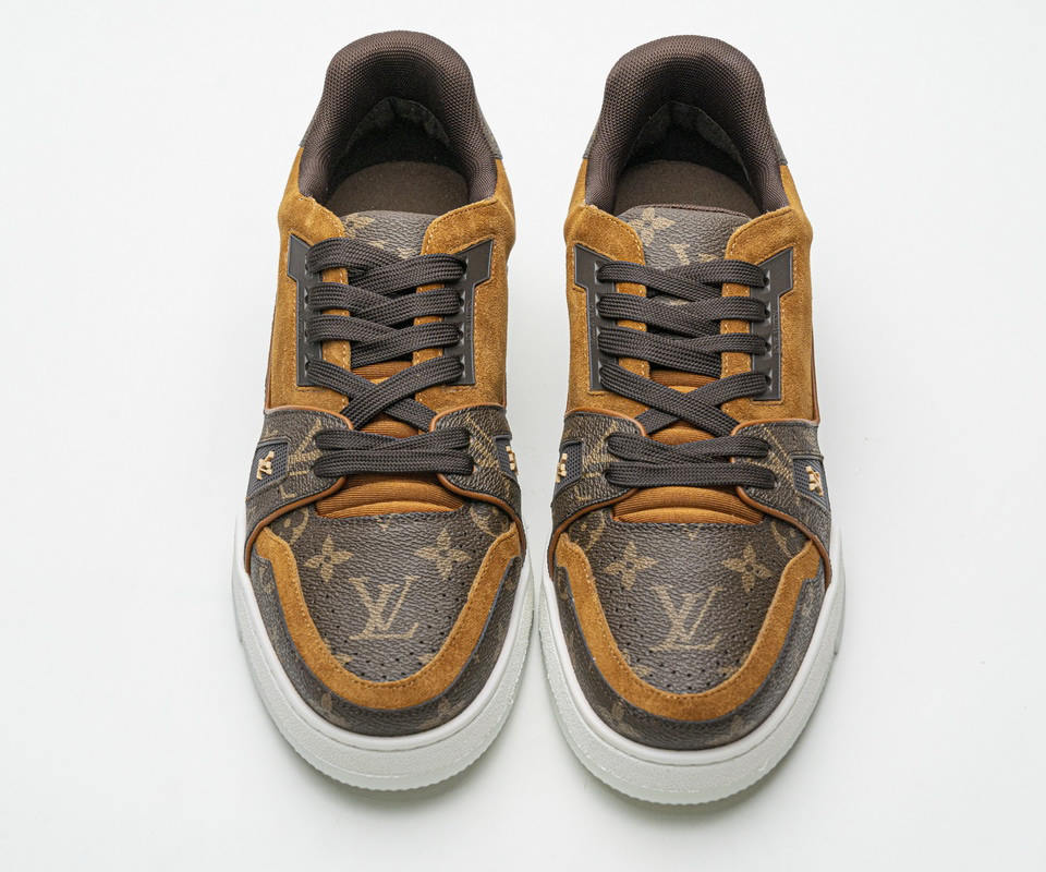 Louis Vuitton 20ss Trainer Brown Casual Shoes 2 - www.kickbulk.cc
