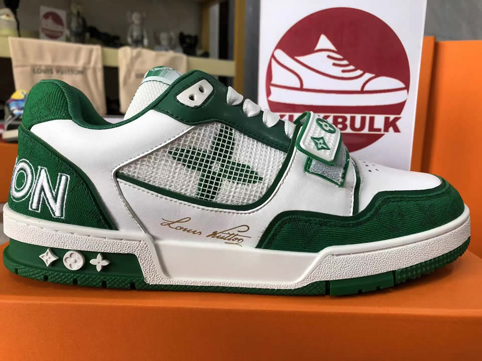 Louis Vuitton Lv Trainer Green White Dm180912003517 6 - www.kickbulk.cc