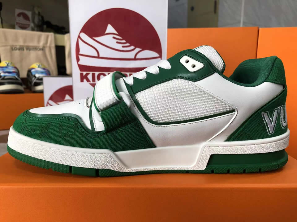 Louis Vuitton Lv Trainer Green White Dm180912003517 7 - www.kickbulk.cc