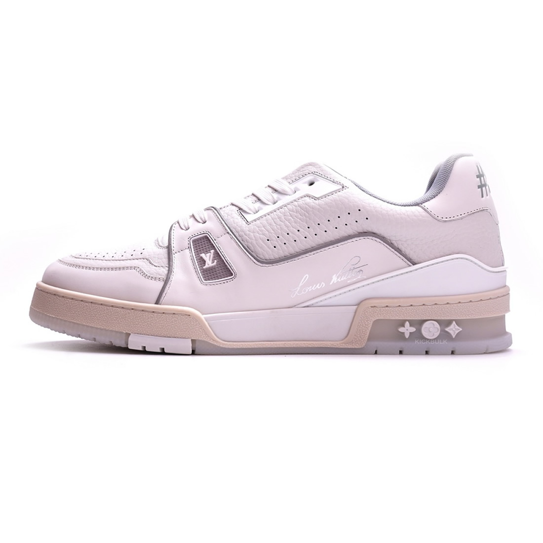 Louis Vuitton Trainer White Litchi Pattern Fd02219 2 1 - www.kickbulk.cc