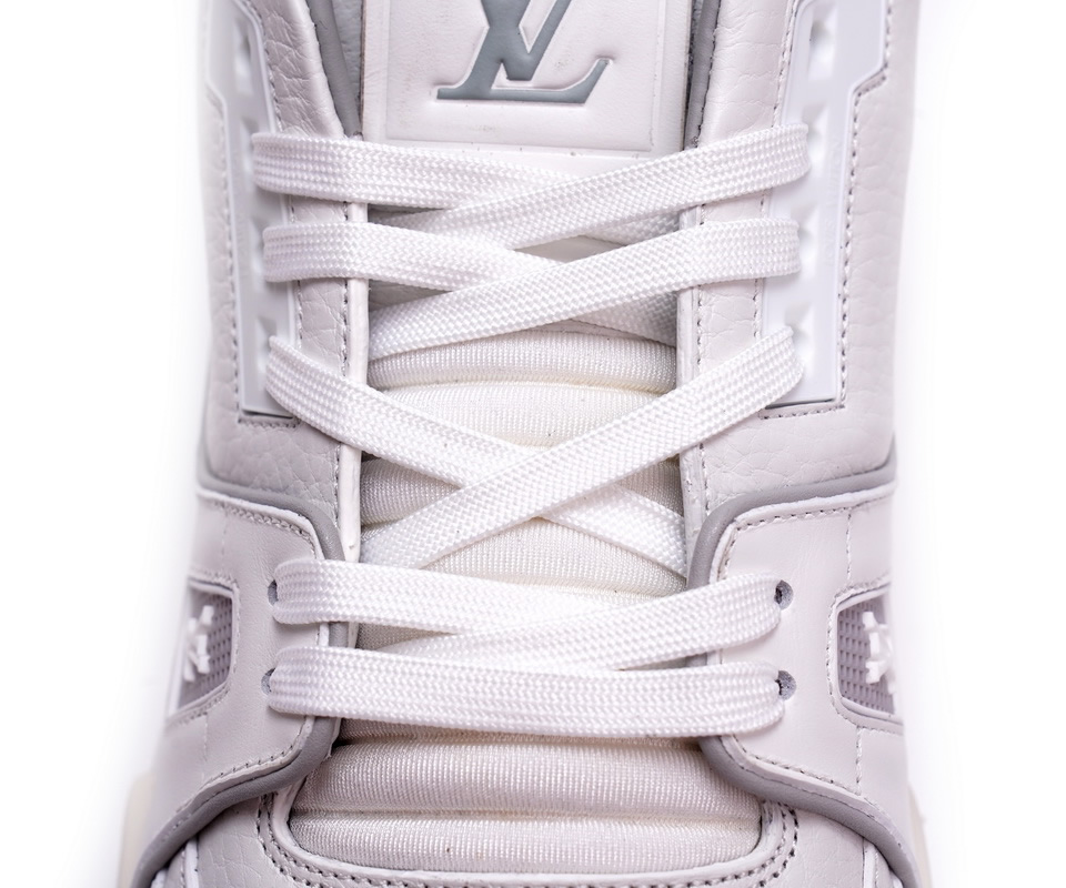 Louis Vuitton Trainer White Litchi Pattern Fd02219 2 7 - www.kickbulk.cc