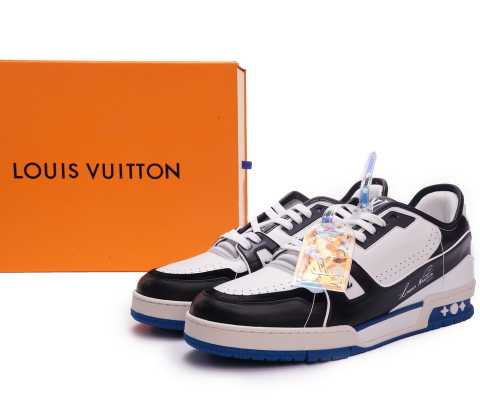 Louis Vuitton Trainer Black Blue Go122011 2 - www.kickbulk.cc