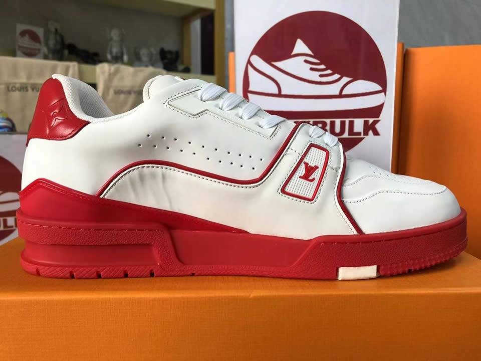 Louis Vuitton Lv Trainer Red White L17086013605380 8888 9 - www.kickbulk.cc