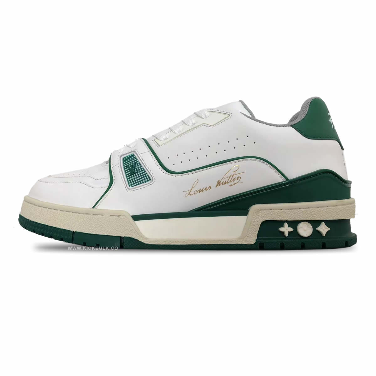 Louis Vuitton Lv Trainer Green White L17086013605380 8889 1 - www.kickbulk.cc