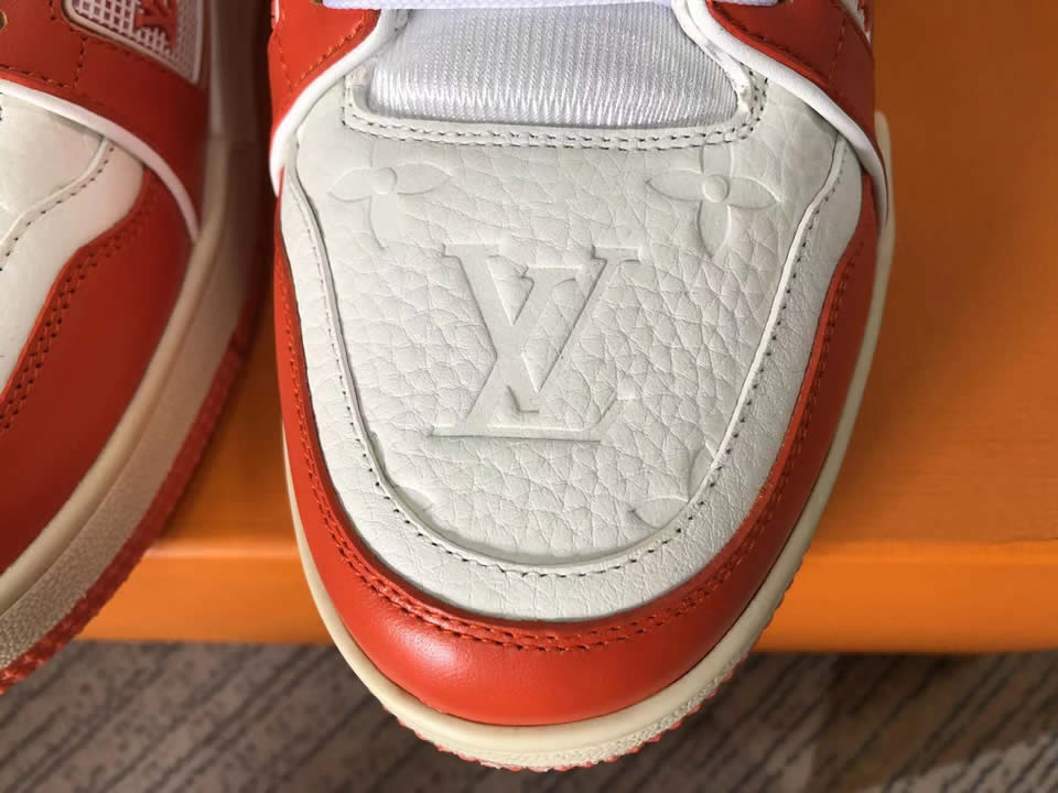 Louis Vuitton Lv Trainer Red White L17086013605380 12 - www.kickbulk.cc