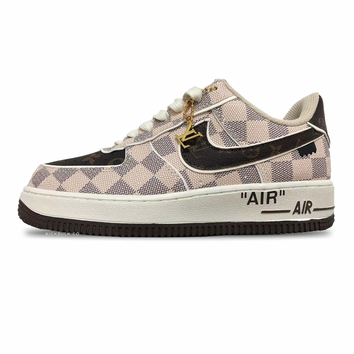 Louis Vuitton Air Force 1 Low Brown Beige Ld4631 202 1 - www.kickbulk.cc