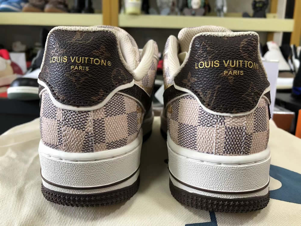 Louis Vuitton Air Force 1 Low Brown Beige Ld4631 202 6 - www.kickbulk.cc