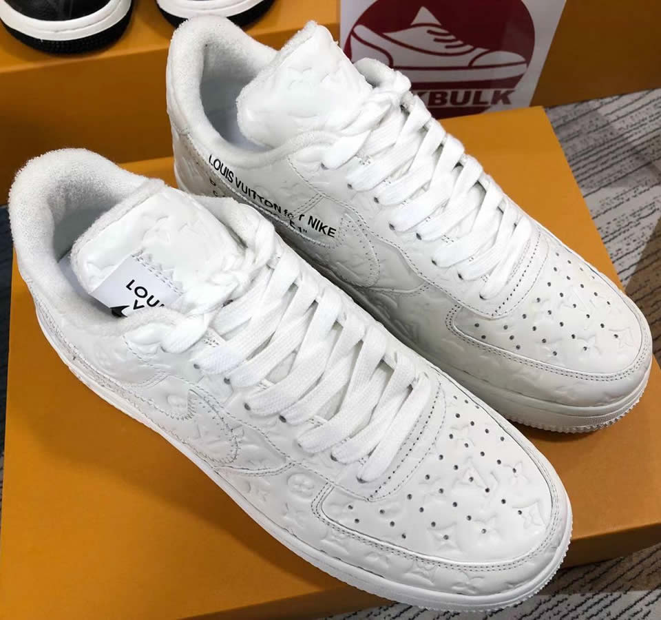 Louis Vuitton Air Force 1 Trainer Sneaker White Lk0221 4 - www.kickbulk.cc