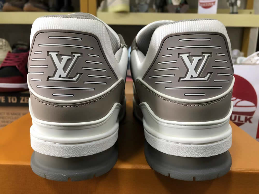 Louis Vuitton Lv Trainer White Grey Lk023400 5 - www.kickbulk.cc