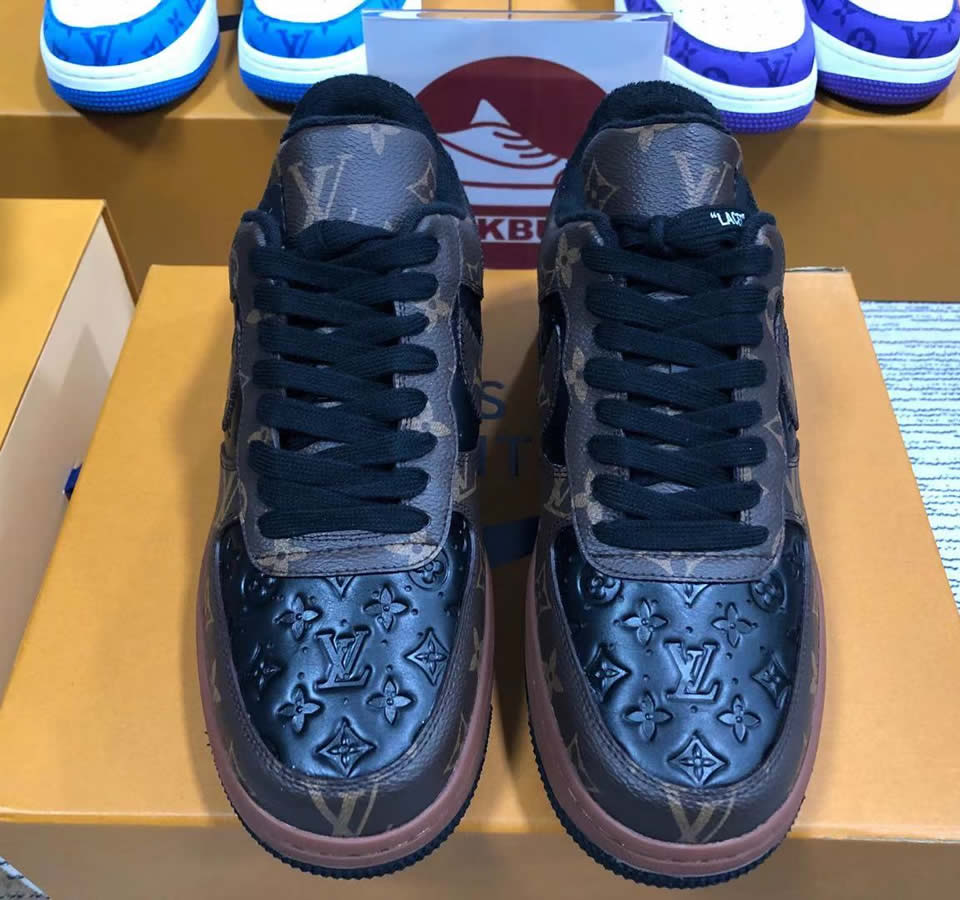 Louis Vuitton Air Force 1 Trainer Sneaker Lk0239 4 - www.kickbulk.cc