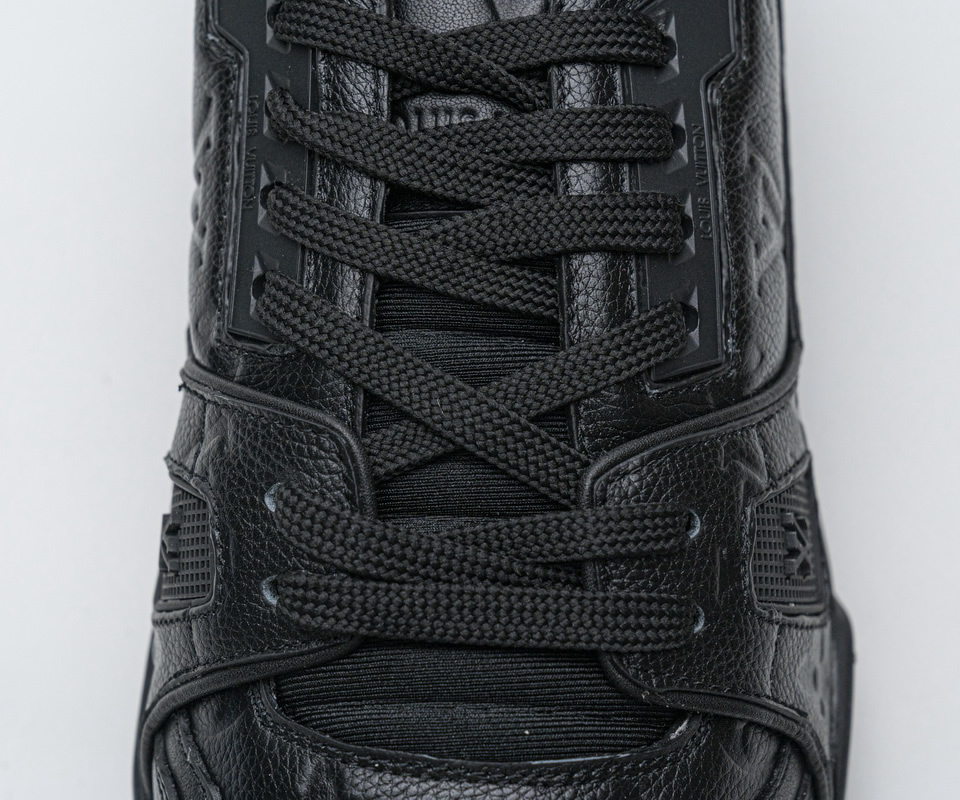 Louis Vuitton 20ss Trainer Black Sneaker 12 - www.kickbulk.cc