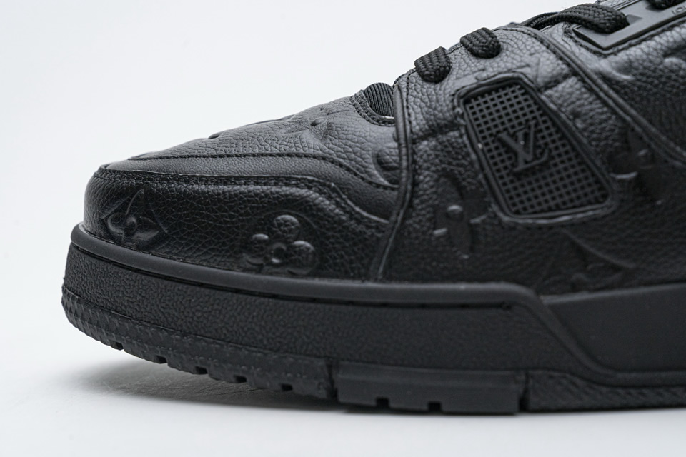 Louis Vuitton 20ss Trainer Black Sneaker 14 - www.kickbulk.cc