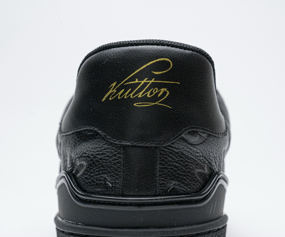 Louis Vuitton 20ss Trainer Black Sneaker 17 - www.kickbulk.cc