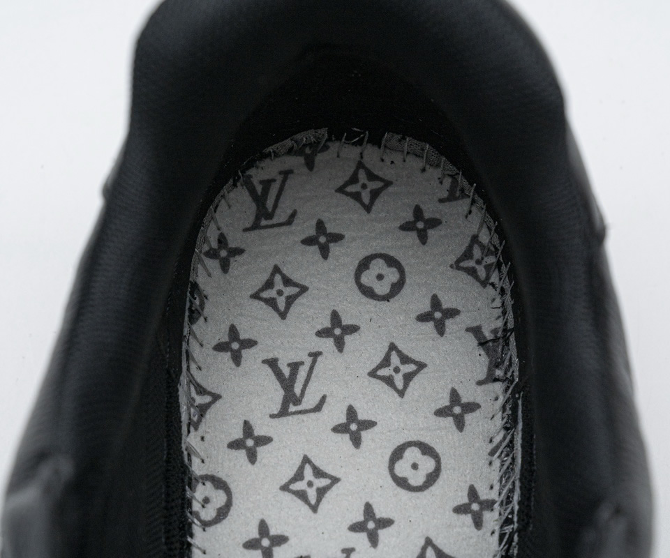 Louis Vuitton 20ss Trainer Black Sneaker 18 - www.kickbulk.cc