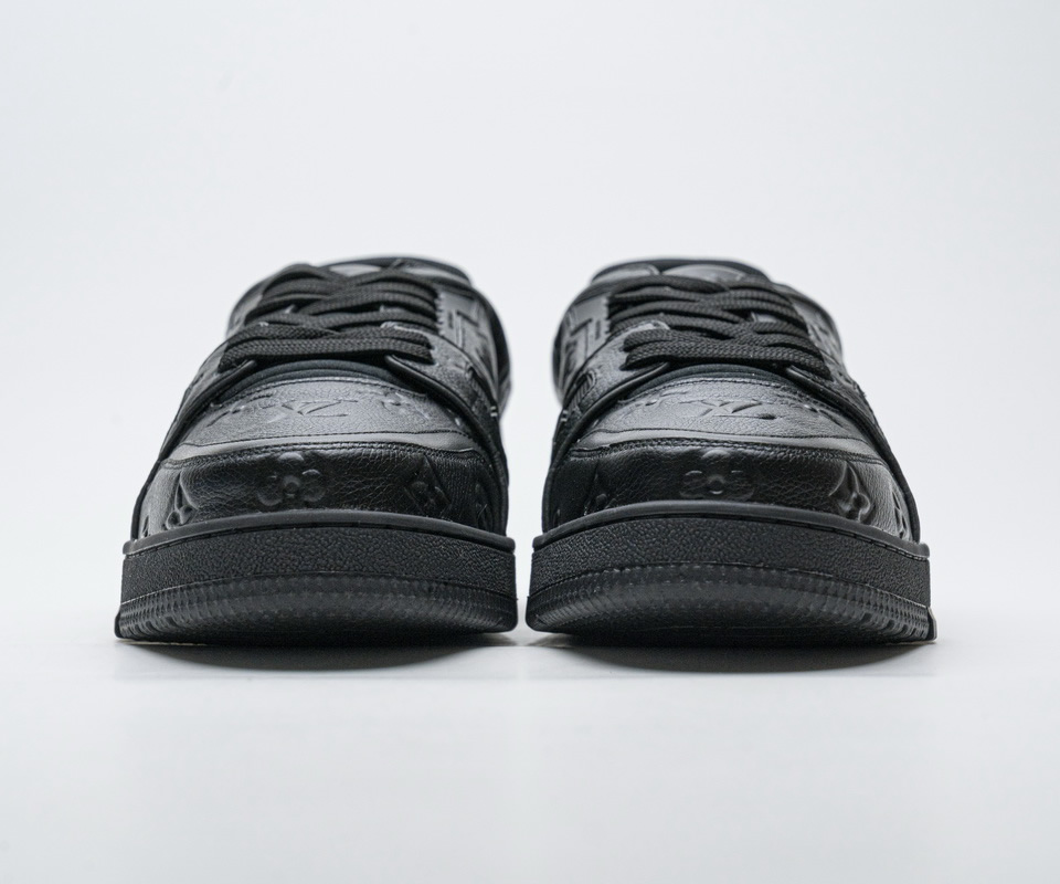 Louis Vuitton 20ss Trainer Black Sneaker 6 - www.kickbulk.cc