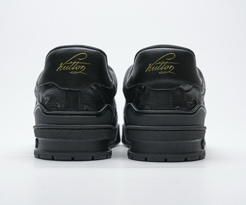 Louis Vuitton 20ss Trainer Black Sneaker 7 - www.kickbulk.cc