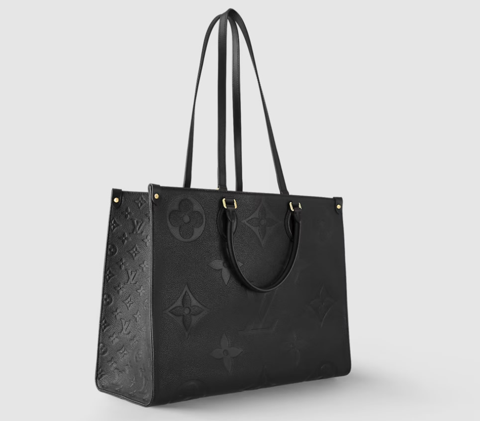 Louis Vuitton Monogram Empreinte Balck Leather Handbag 3 - www.kickbulk.cc