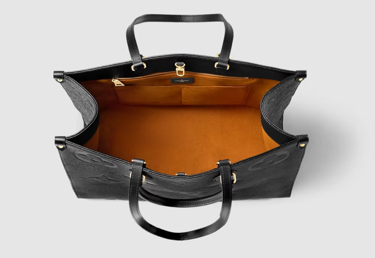 Louis Vuitton Monogram Empreinte Balck Leather Handbag 5 - www.kickbulk.cc