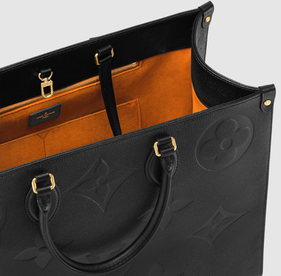 Louis Vuitton Monogram Empreinte Balck Leather Handbag 6 - www.kickbulk.cc