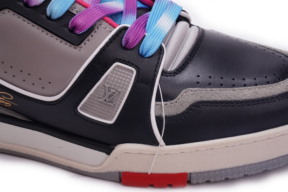 Louis Vuitton Trainer Black Pink Blue Ms0211 18 - www.kickbulk.cc