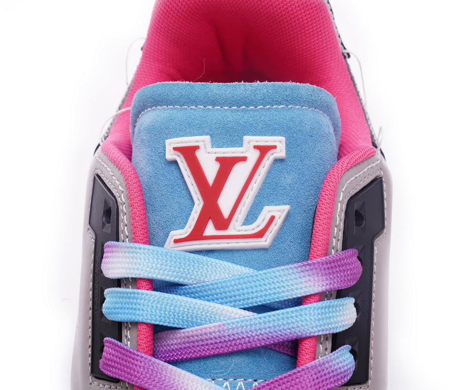 Louis Vuitton Trainer Black Pink Blue Ms0211 7 - www.kickbulk.cc