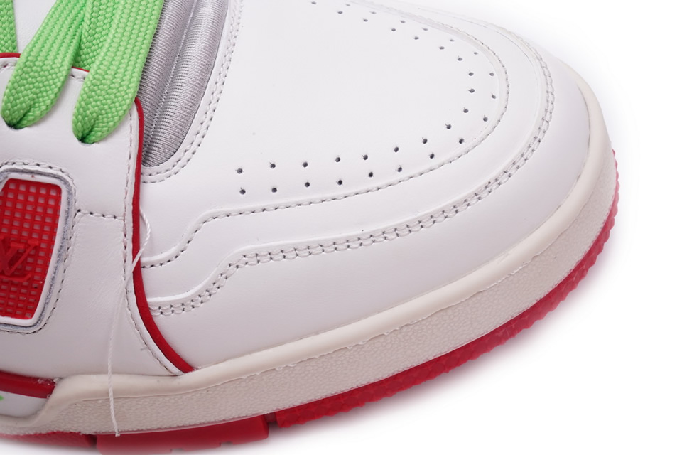 Louis Vuitton Trainer White Red Green Ms0226 15 - www.kickbulk.cc