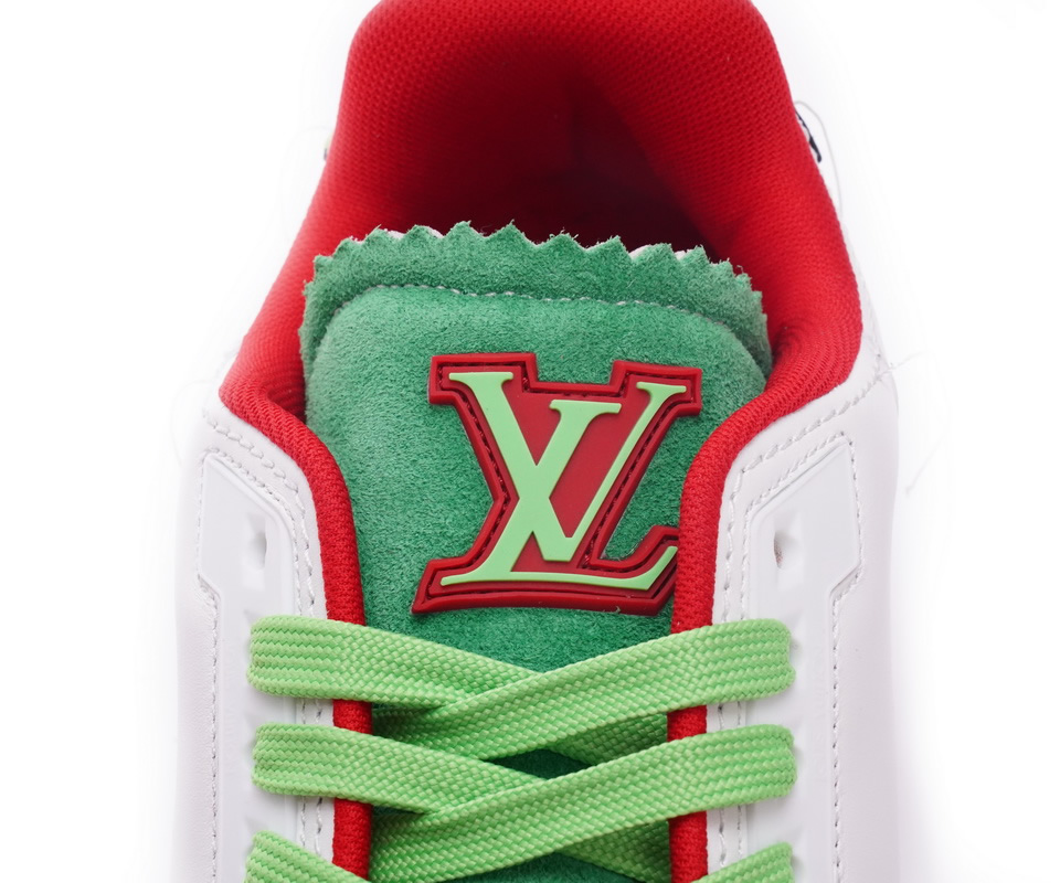 Louis Vuitton Trainer White Red Green Ms0226 6 - www.kickbulk.cc