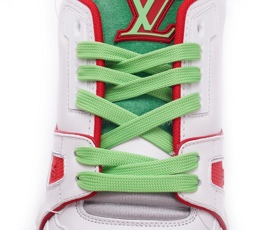 Louis Vuitton Trainer White Red Green Ms0226 7 - www.kickbulk.cc